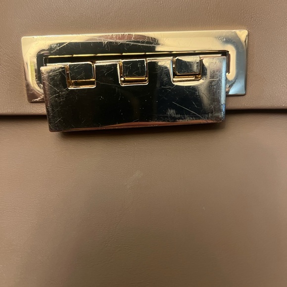 Zac Zac Posen Eartha Iconic large Top Handle – Camel/Tan Leather - Picture 13 of 17